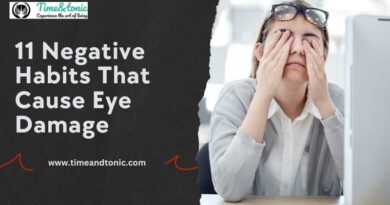 11 Negative Habits That Cause Eye Damage