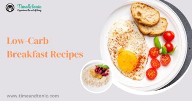 Low-Carb Breakfast Recipes 