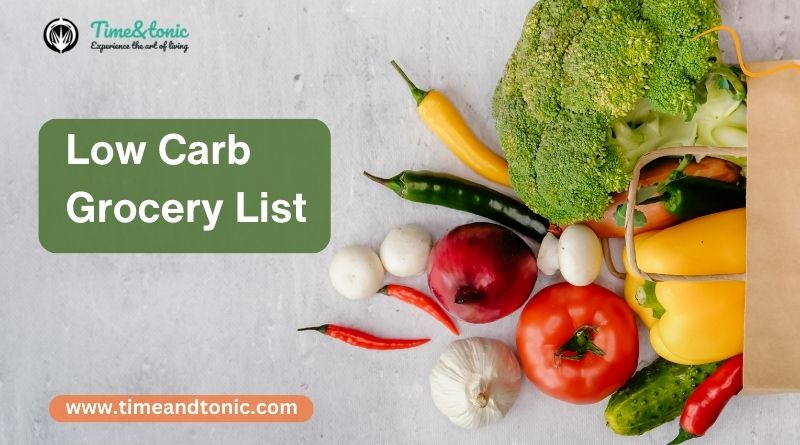 Low Carb Grocery List